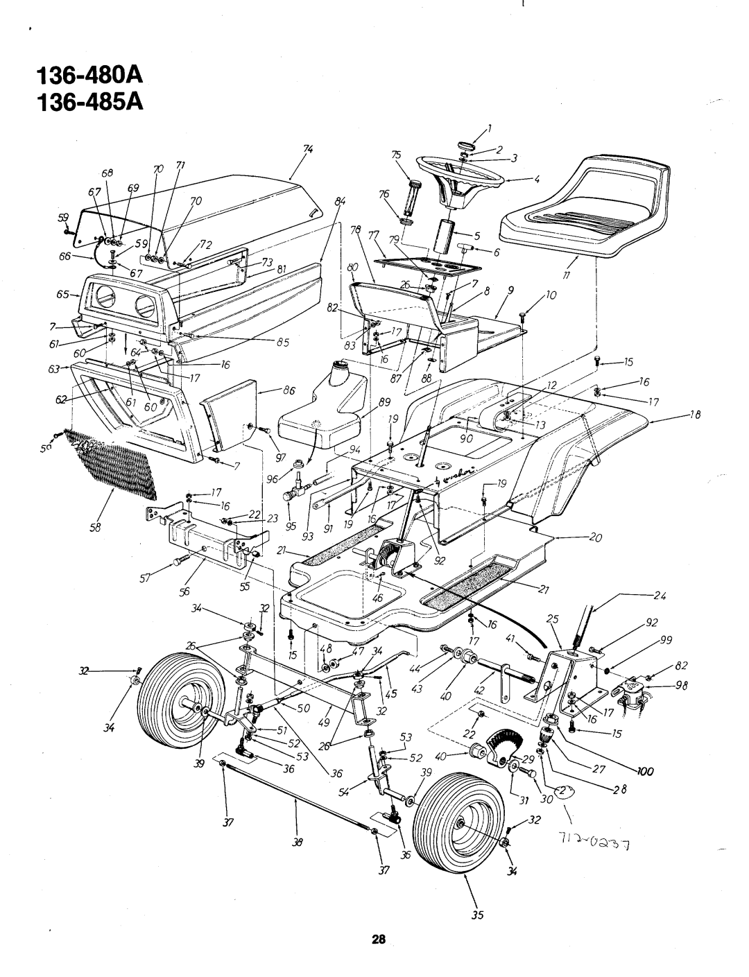 Asus 136-480A, 136-485A manual 