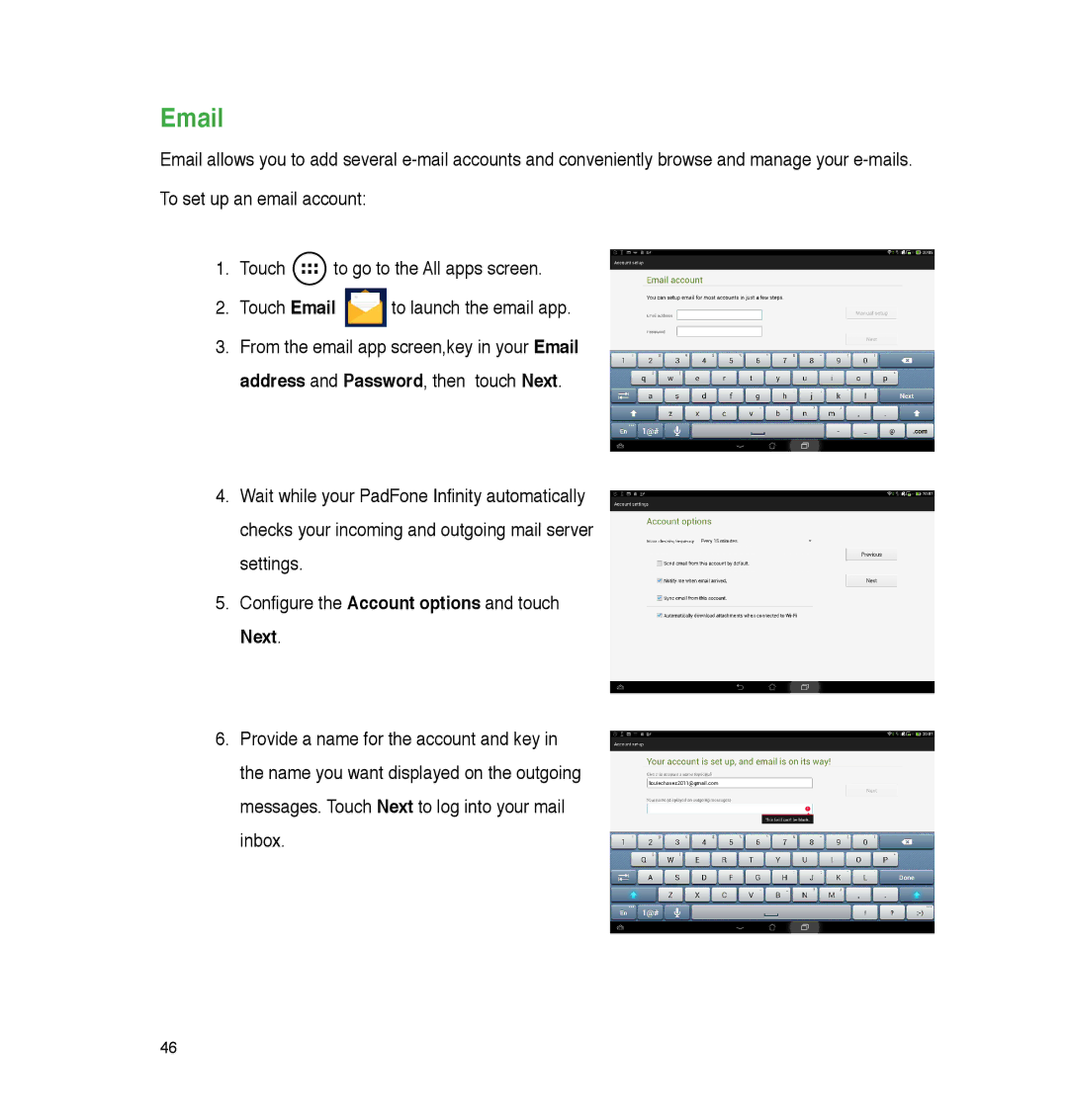 Asus A86, P05 user manual 