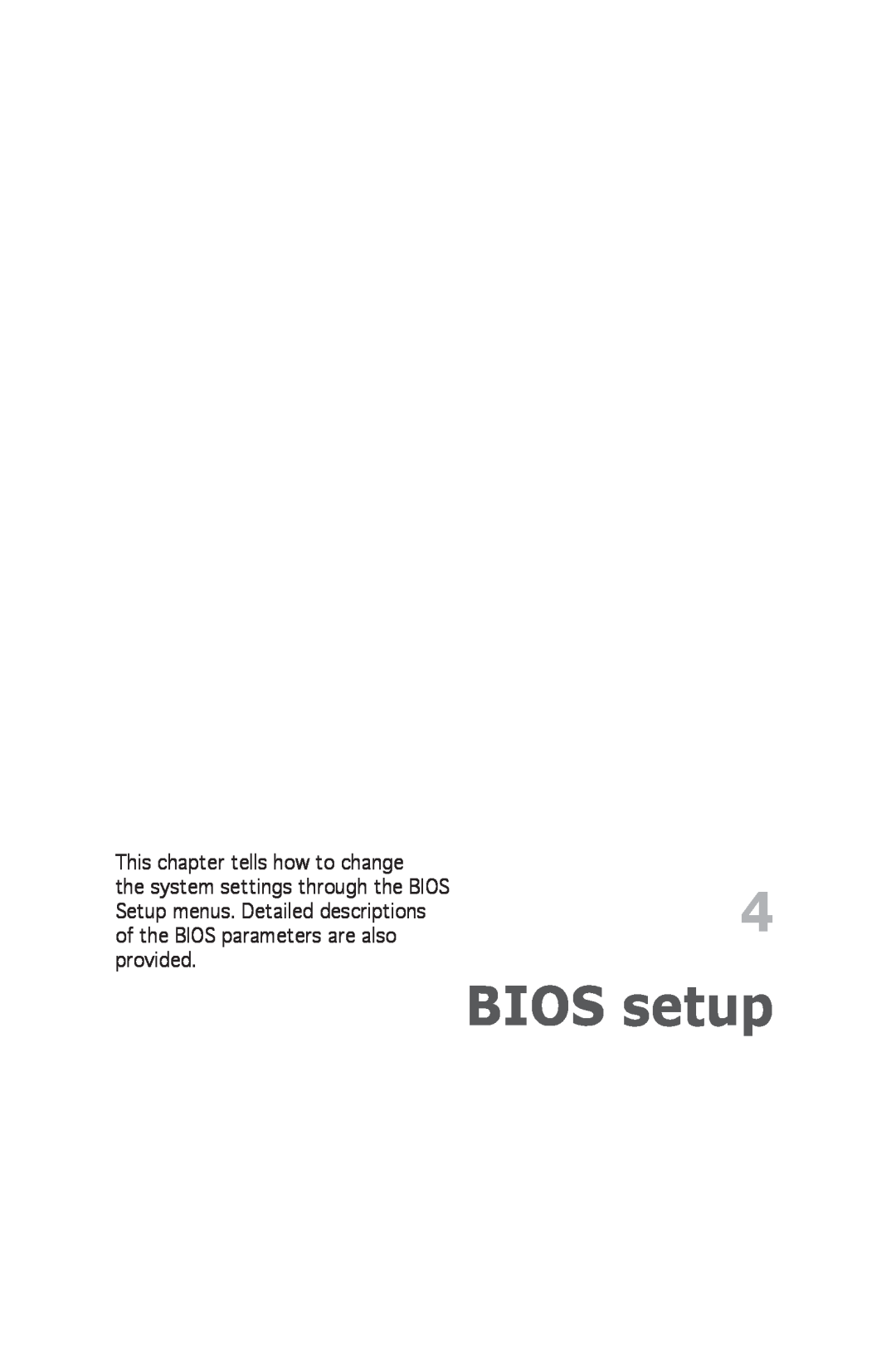 Asus A8N-SLI SE manual BIOS setup, This chapter tells how to change 