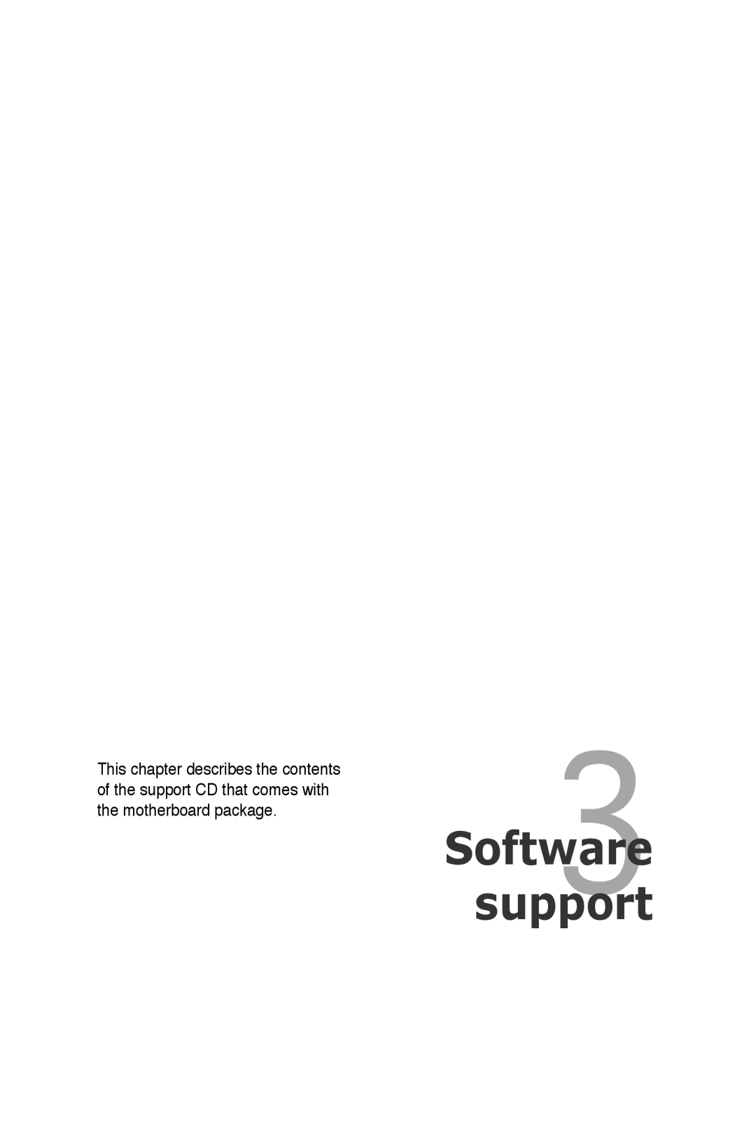 Asus A8V-VM manual Software3 support 