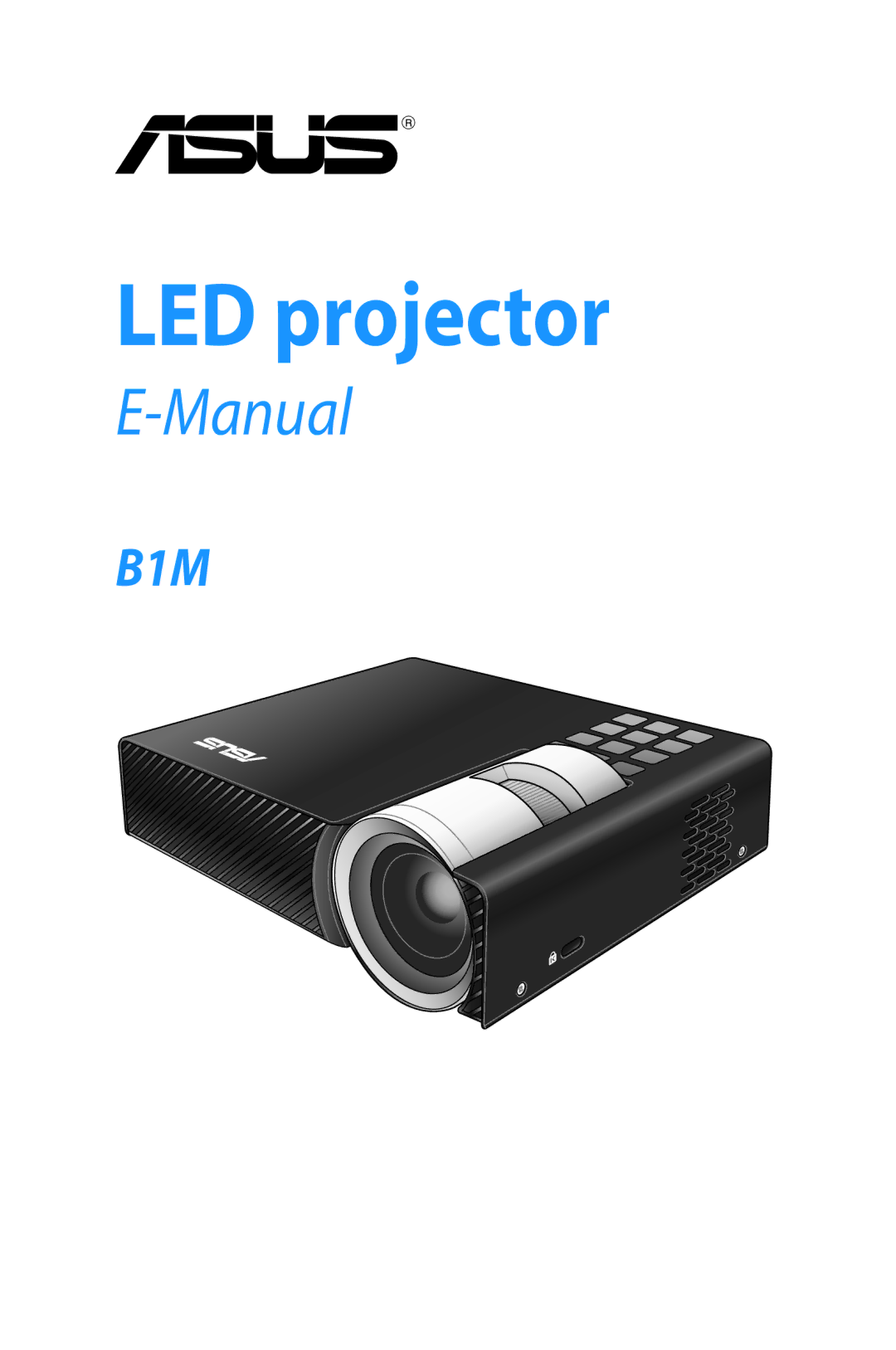 Asus B1M manual LED projector 