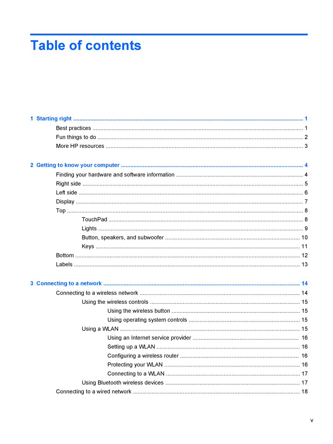 Asus C2K07UAABA, C2K91UA#ABA, 14-b013nr C2K07UA manual Table of contents 