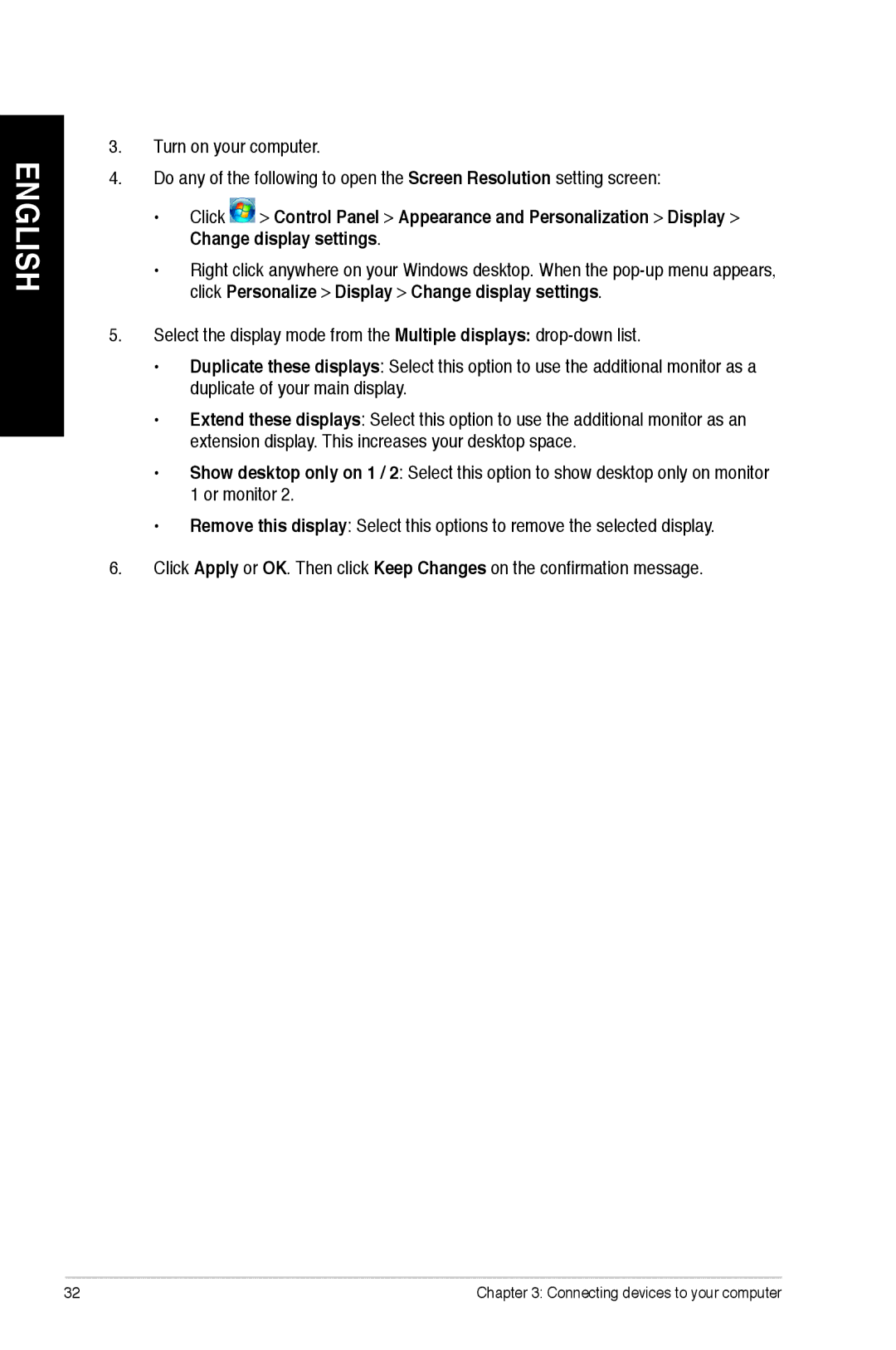 Asus CM1745 user manual English 