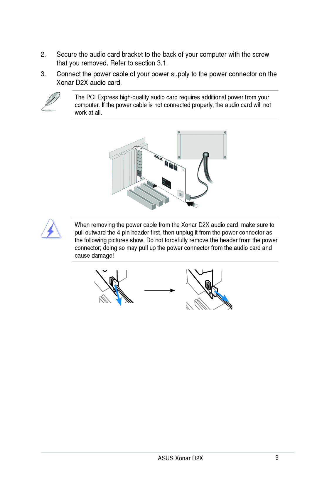 Asus D2X user manual 