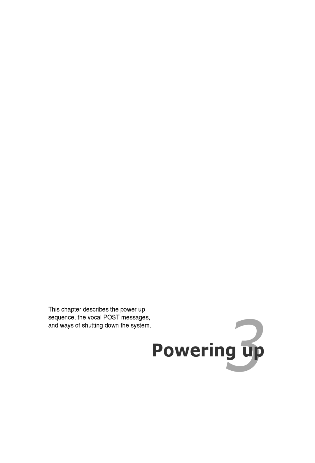 Asus E2938 manual Powering up 