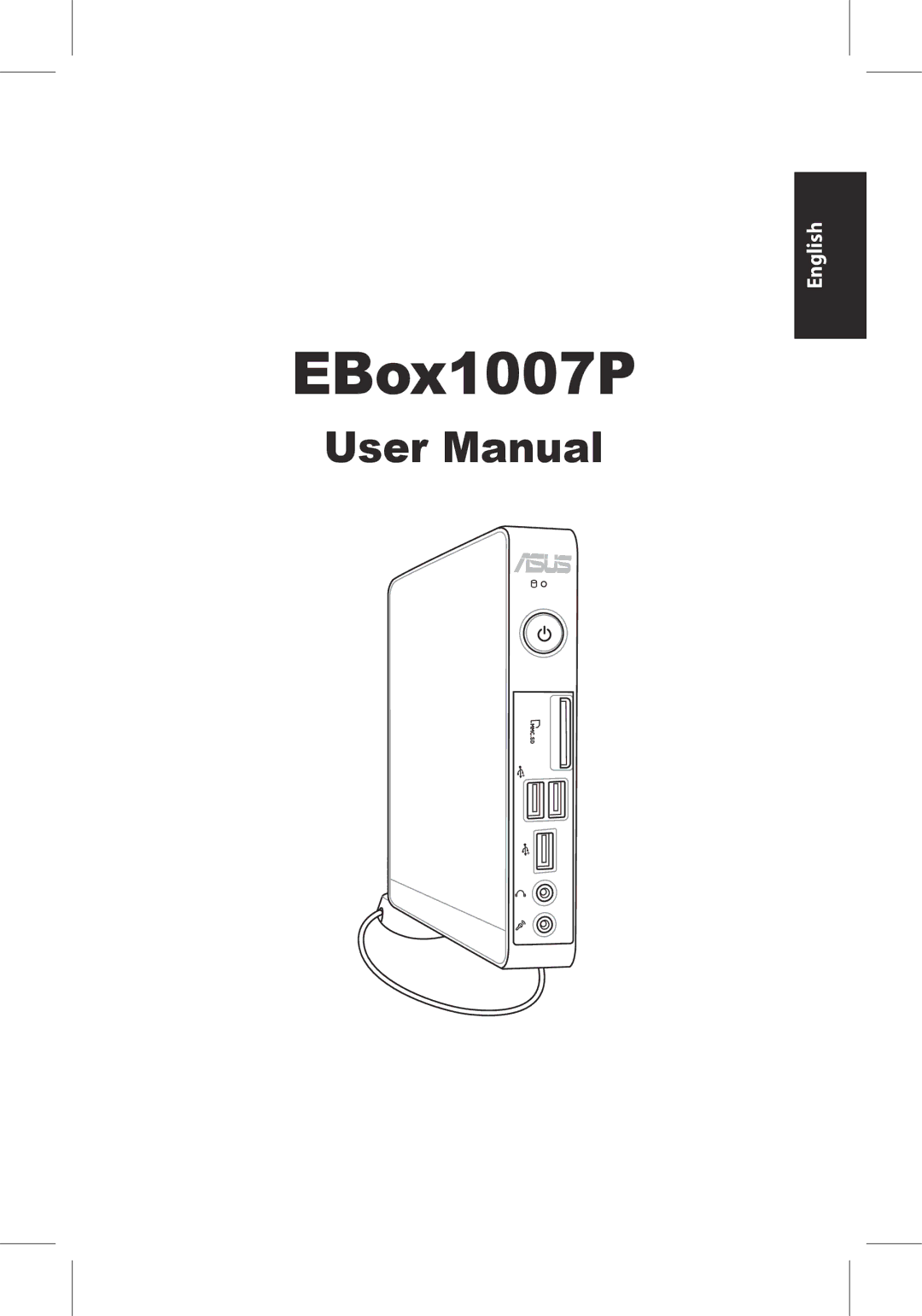 Asus EB1007P-B0040 user manual EBox1007P 