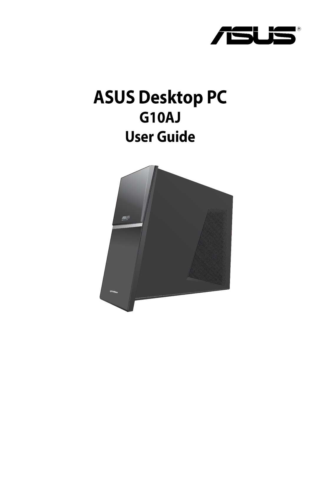 Asus G10AJ manual Asus Desktop PC 