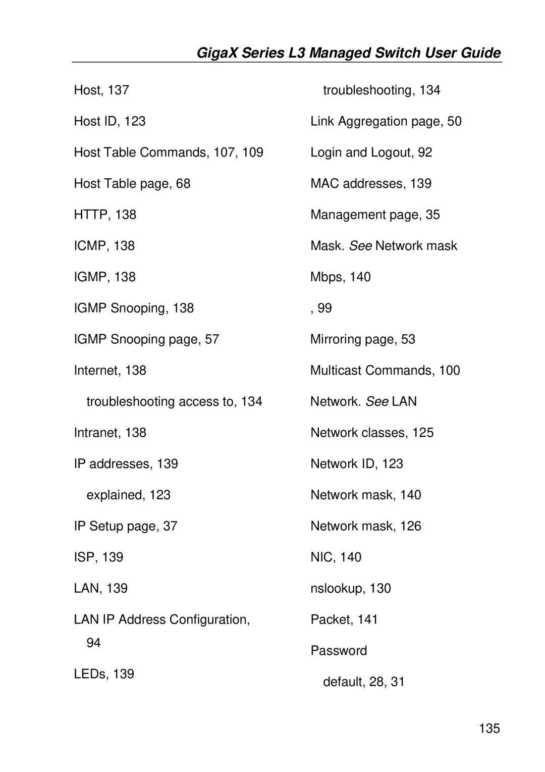 Asus manual GigaX Series L3 Managed Switch User Guide 