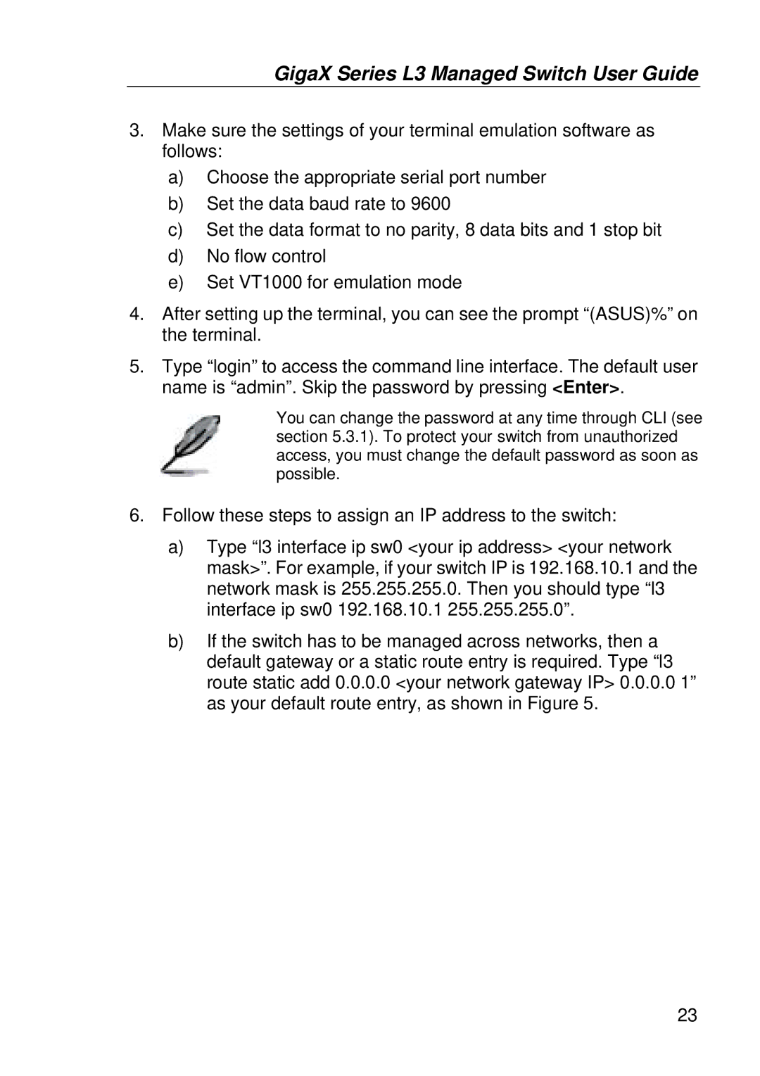 Asus manual GigaX Series L3 Managed Switch User Guide 