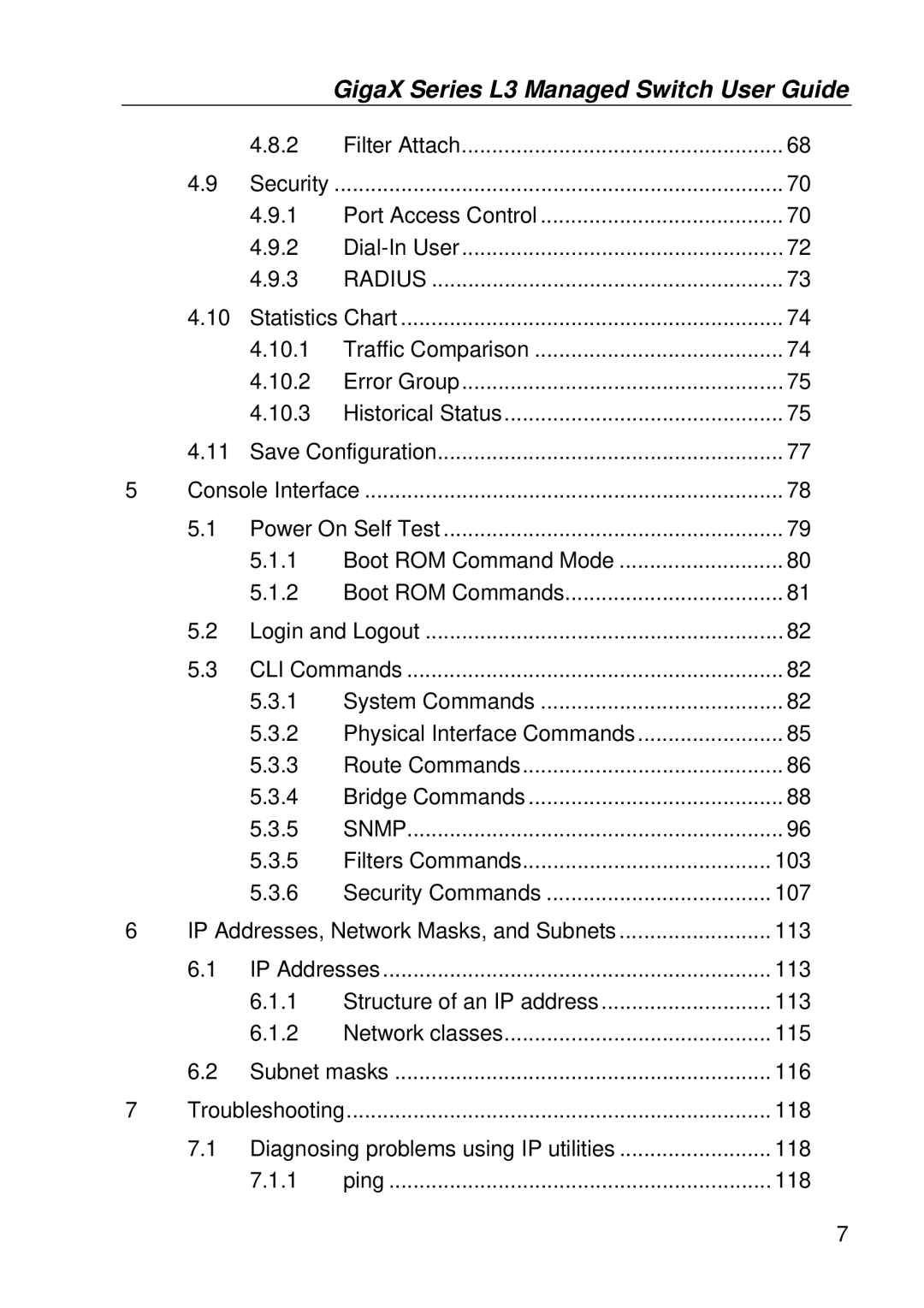 Asus GigaX manual Security 