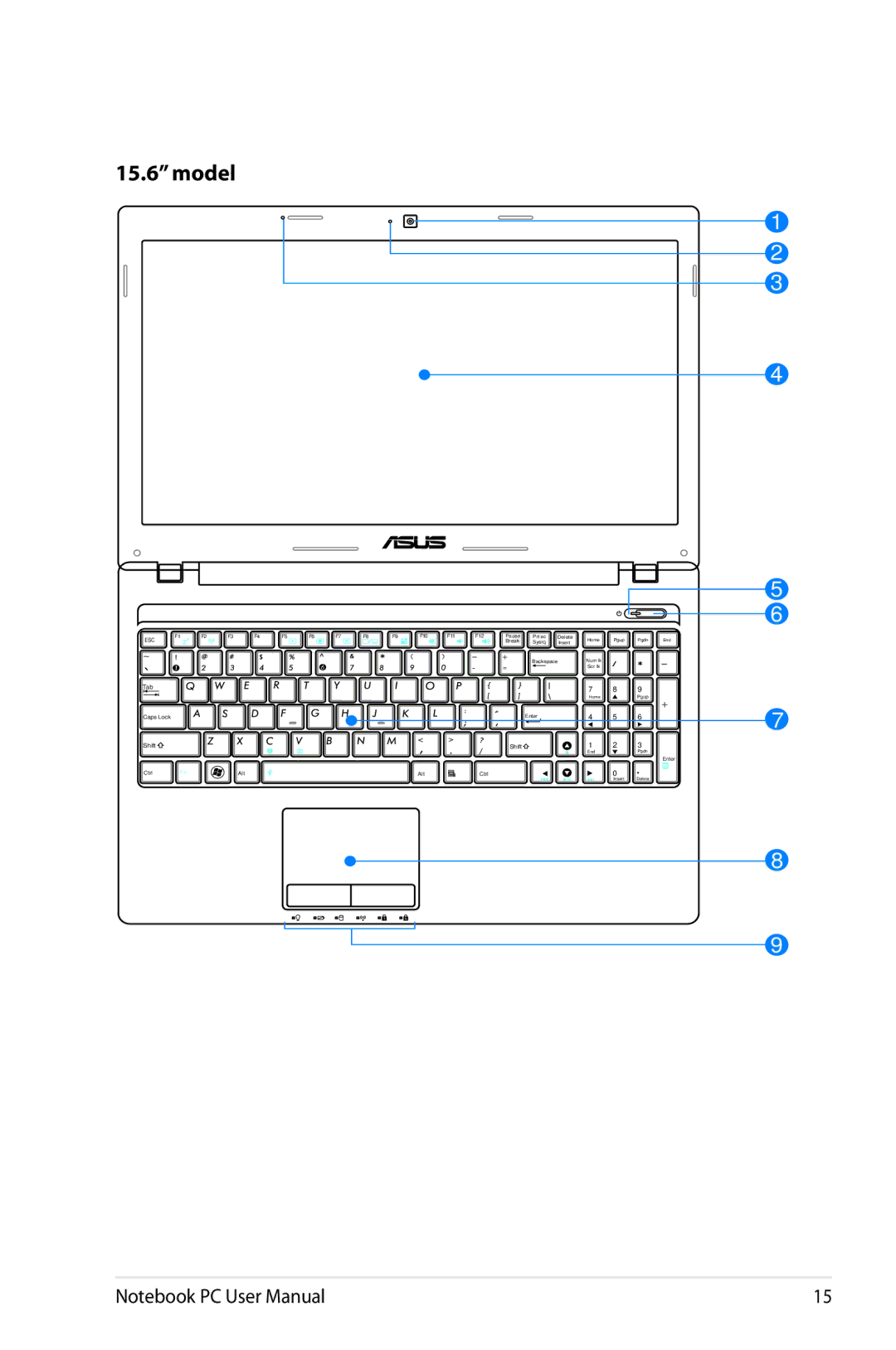 Asus K53E-BBR19 user manual Tab 