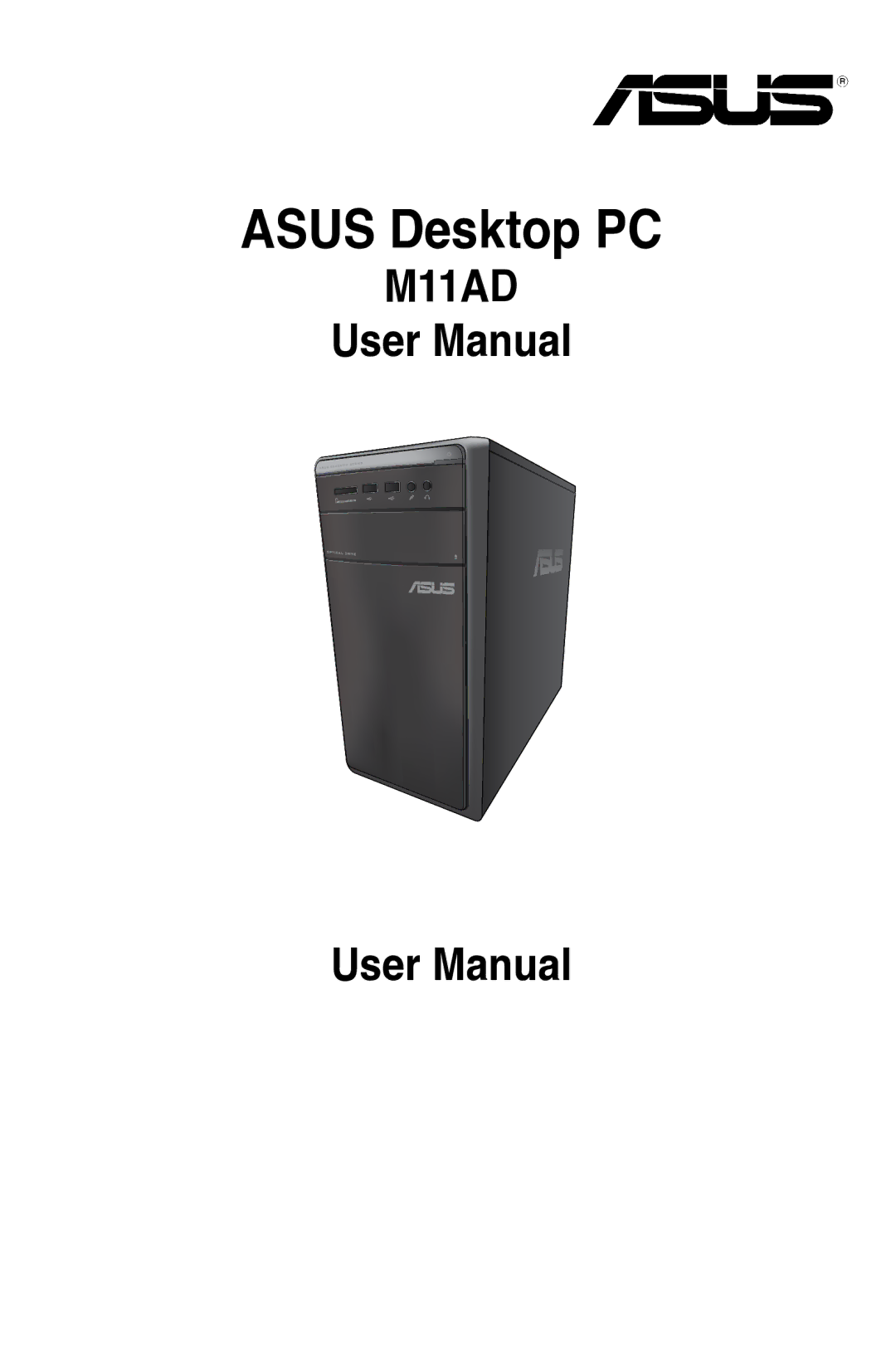 Asus M11AD user manual Asus Desktop PC 