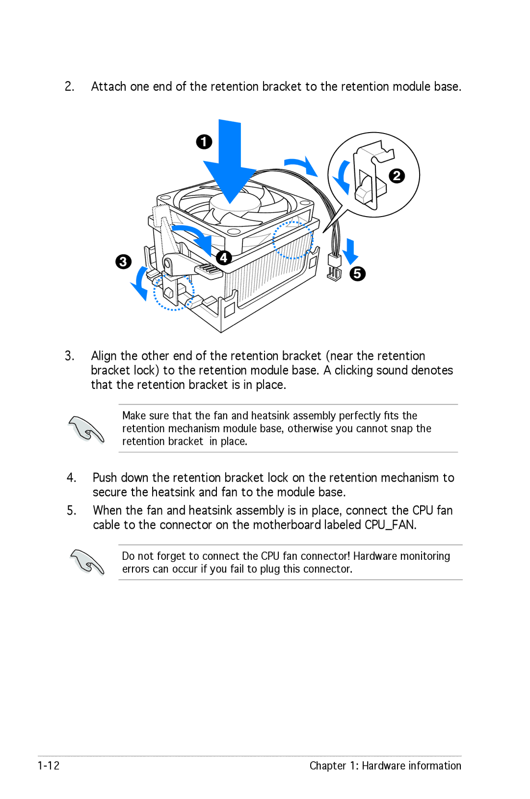 Asus M2R-FVM manual Hardware information 