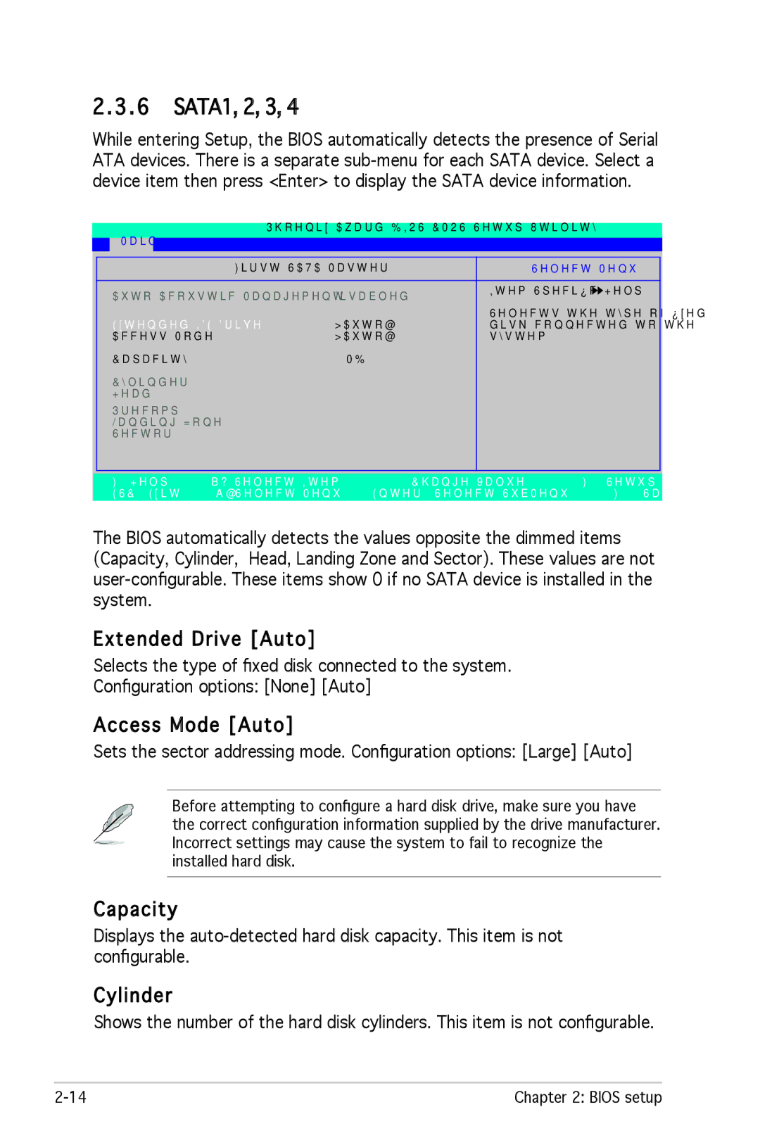 Asus M2R-FVM manual SATA1, 2, 3, Extended Drive Auto, Extended IDE Drive, F10 Save and Exit 