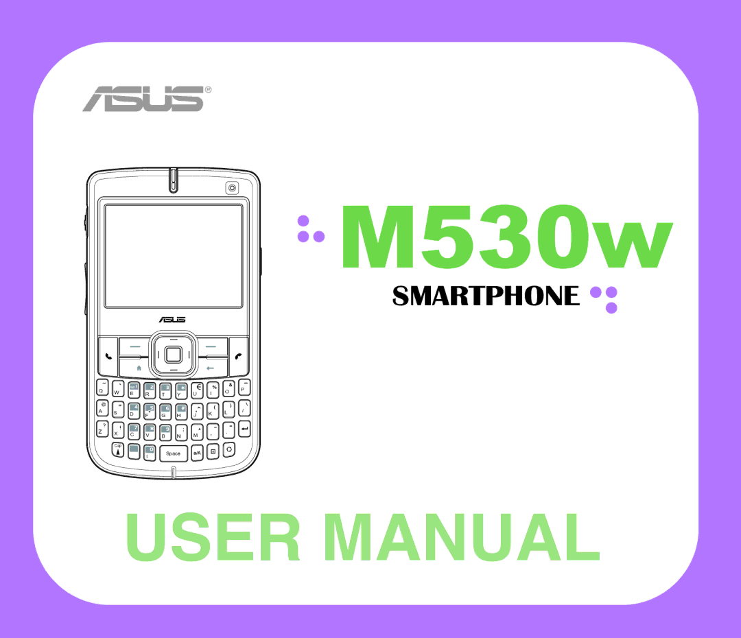 Asus M530w user manual 