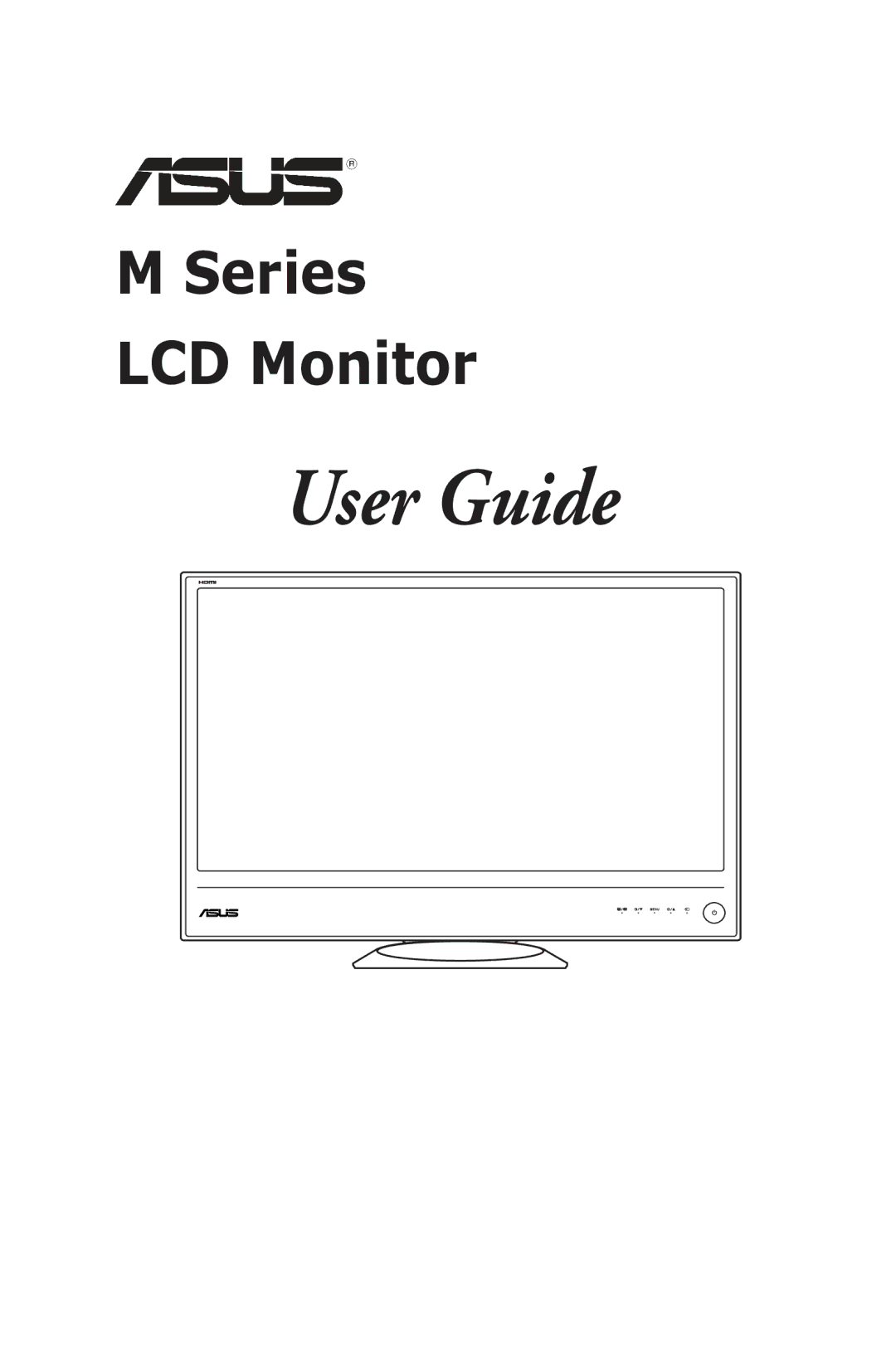 Asus ML239, MS248, MS236, MS246, MS238, M SERIES manual User Guide 