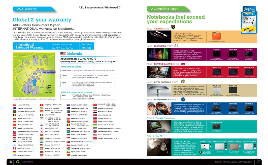 Asus N Series manual 