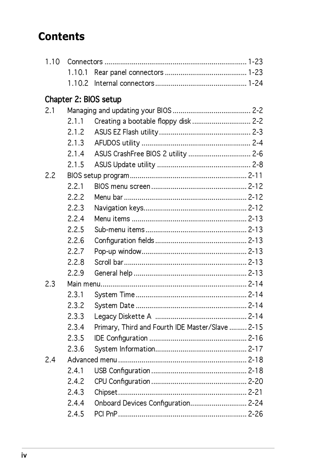 Asus P5GC-MX manual Bios setup, PCI PnP 