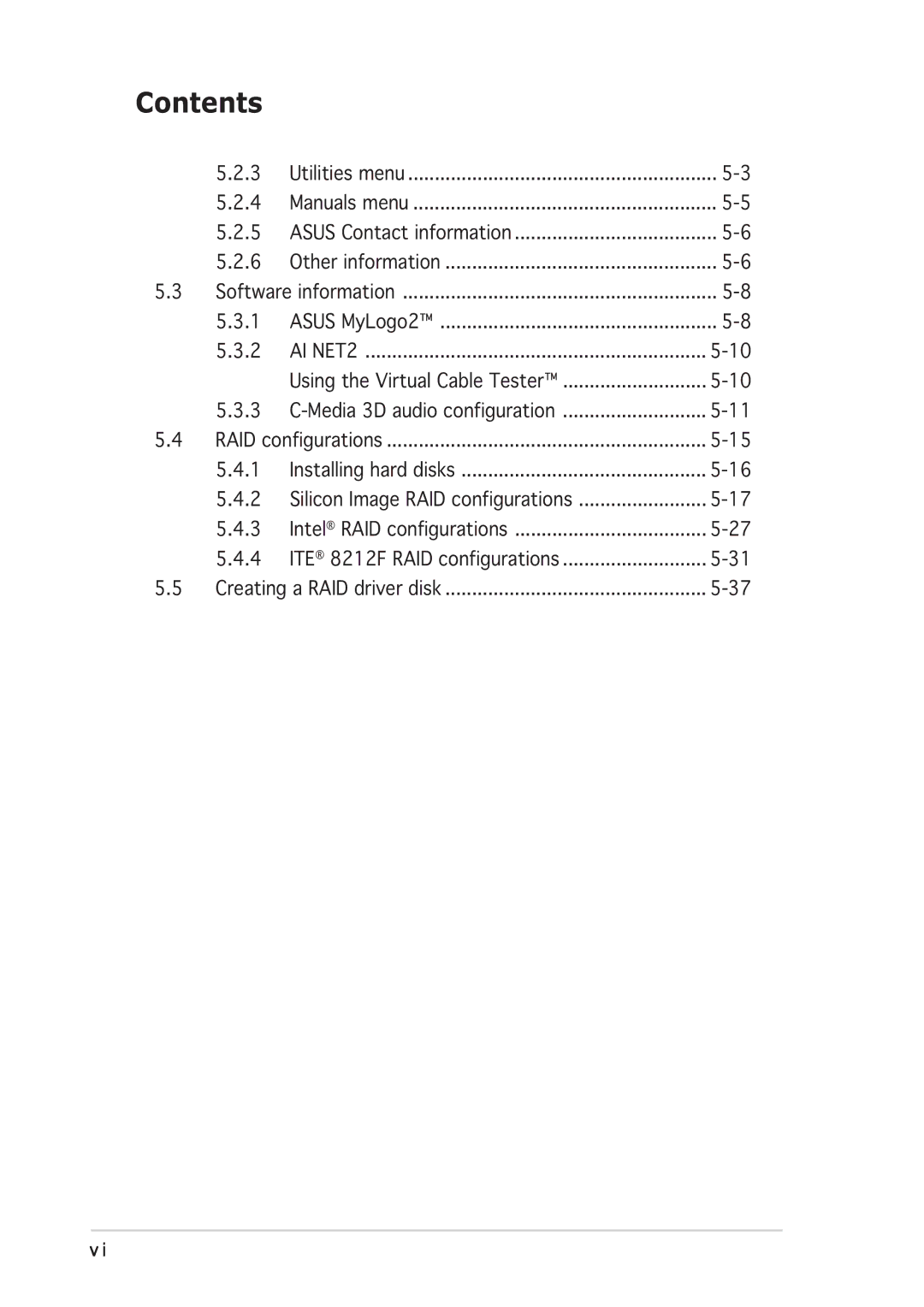 Asus P5GD2 manual Media 3D audio configuration 