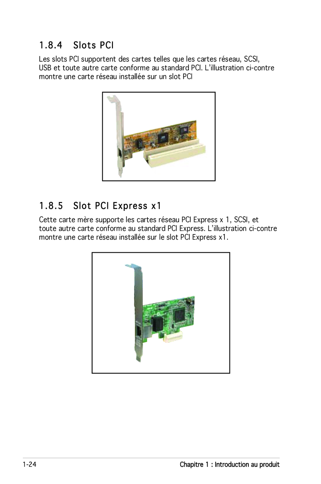 Asus P5N-E SLI manual Slots PCI, Slot PCI Express 