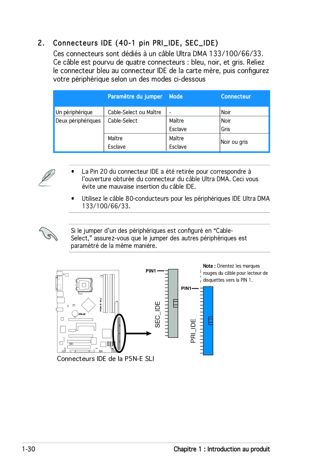 Asus P5N-E SLI manual Secide 