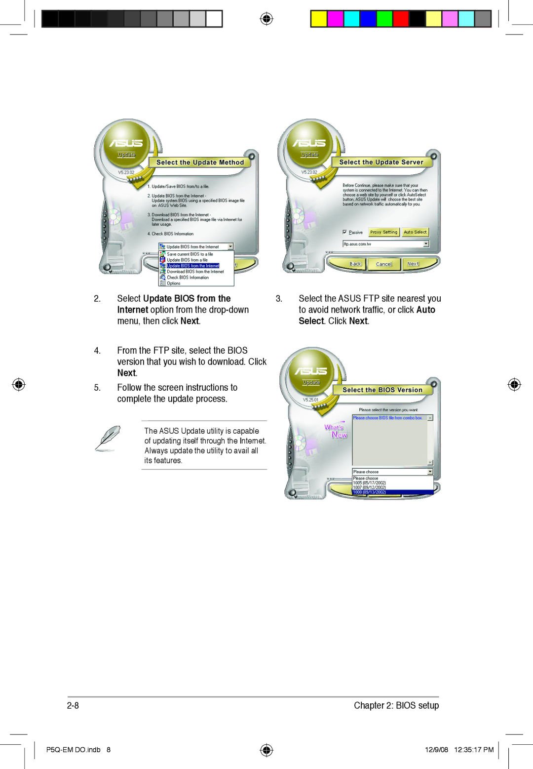 Asus P5Q-EM DO manual Bios setup 