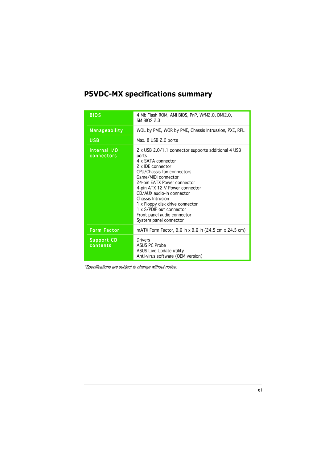 Asus P5VDC-MX manual Bios 