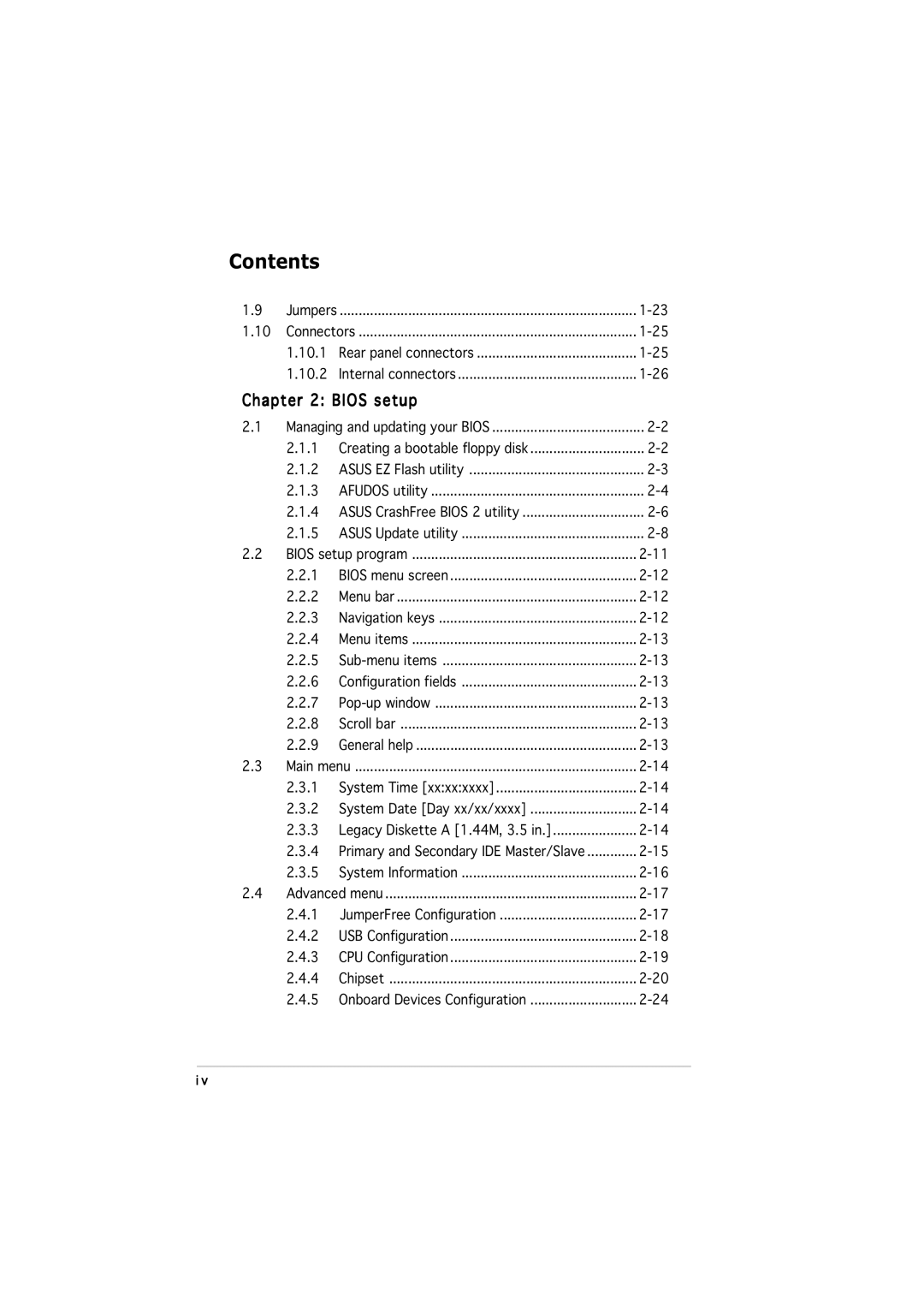 Asus P5VDC-MX manual Bios setup 