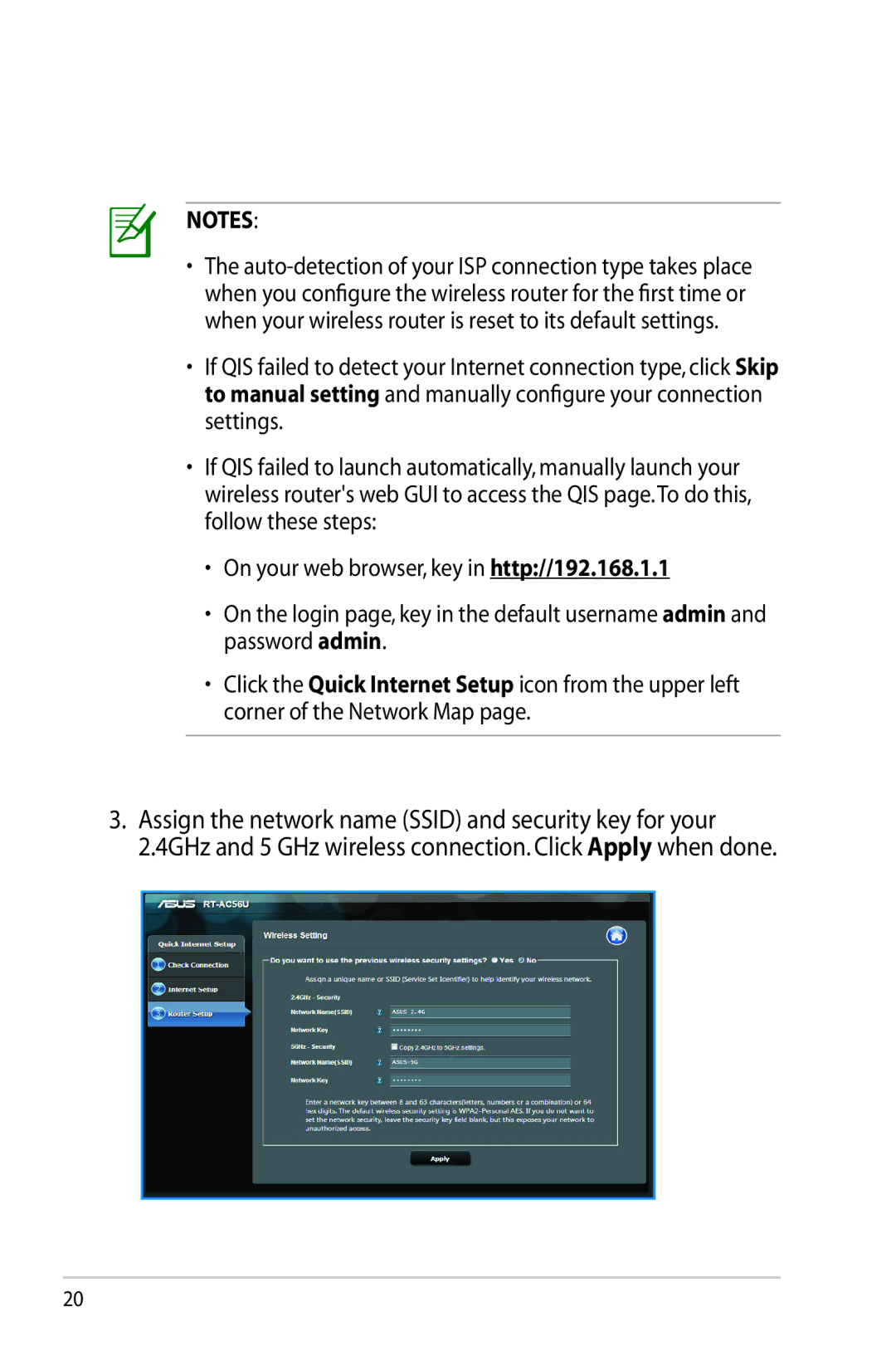 Asus RT-AC56R manual 