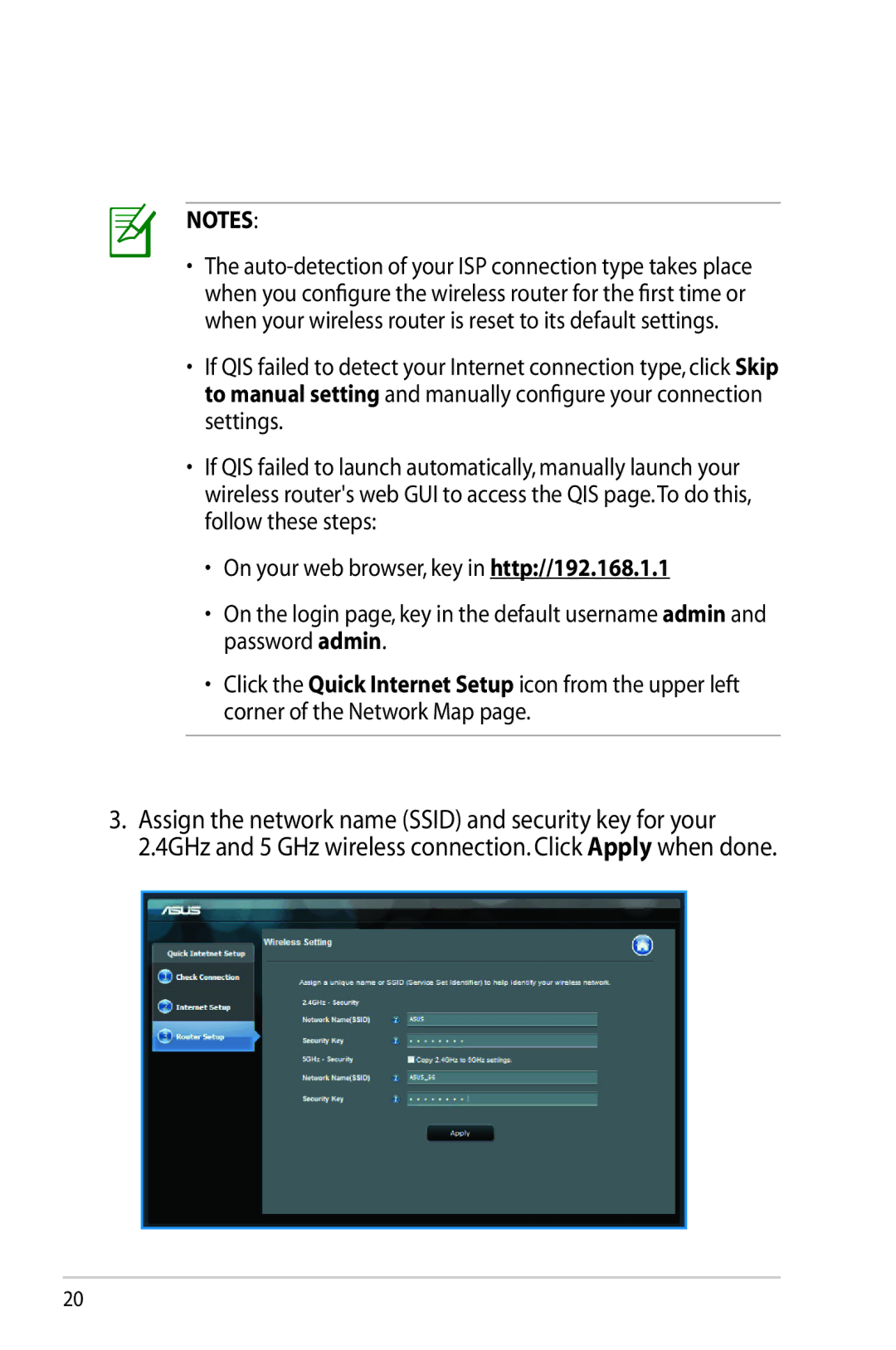 Asus RT-AC66U manual 