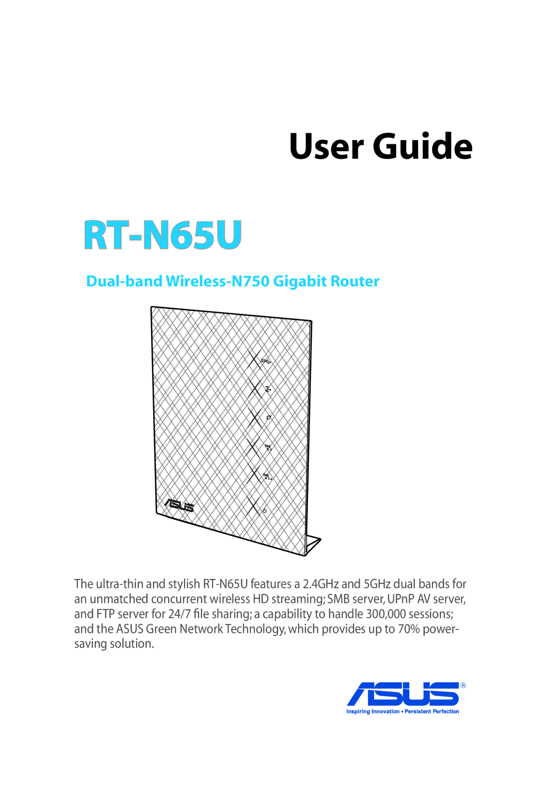 Asus RTN65U manual RT-N65U 