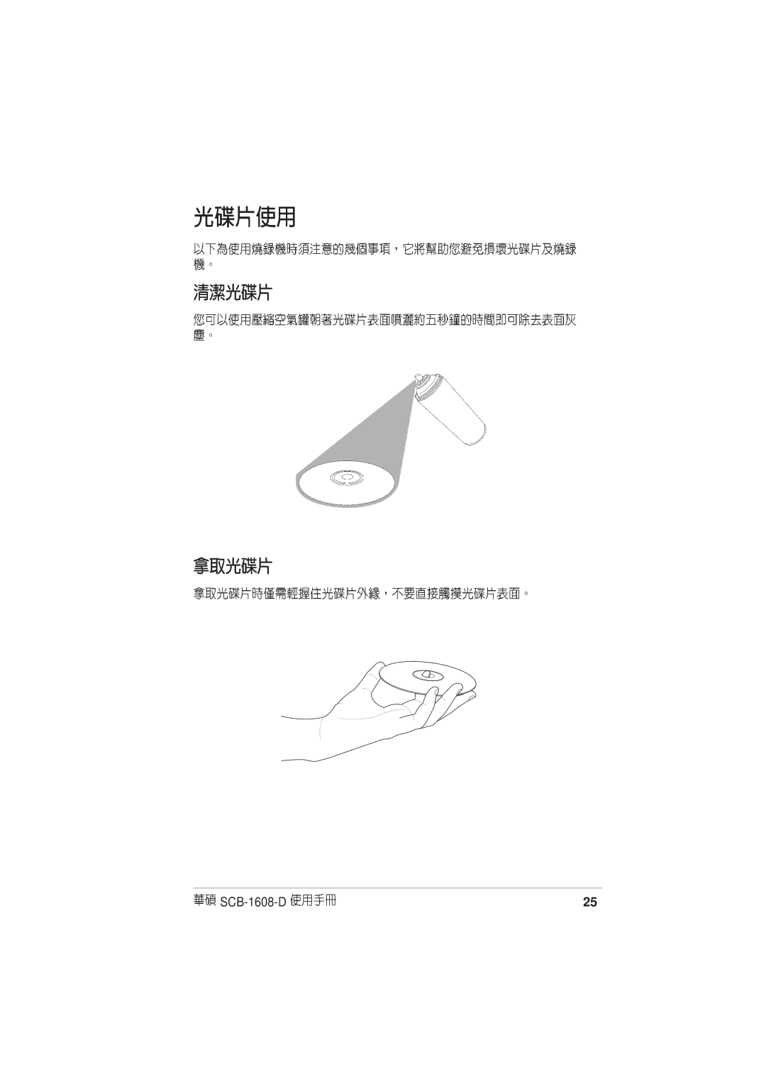 Asus SCB-1608-D user manual 