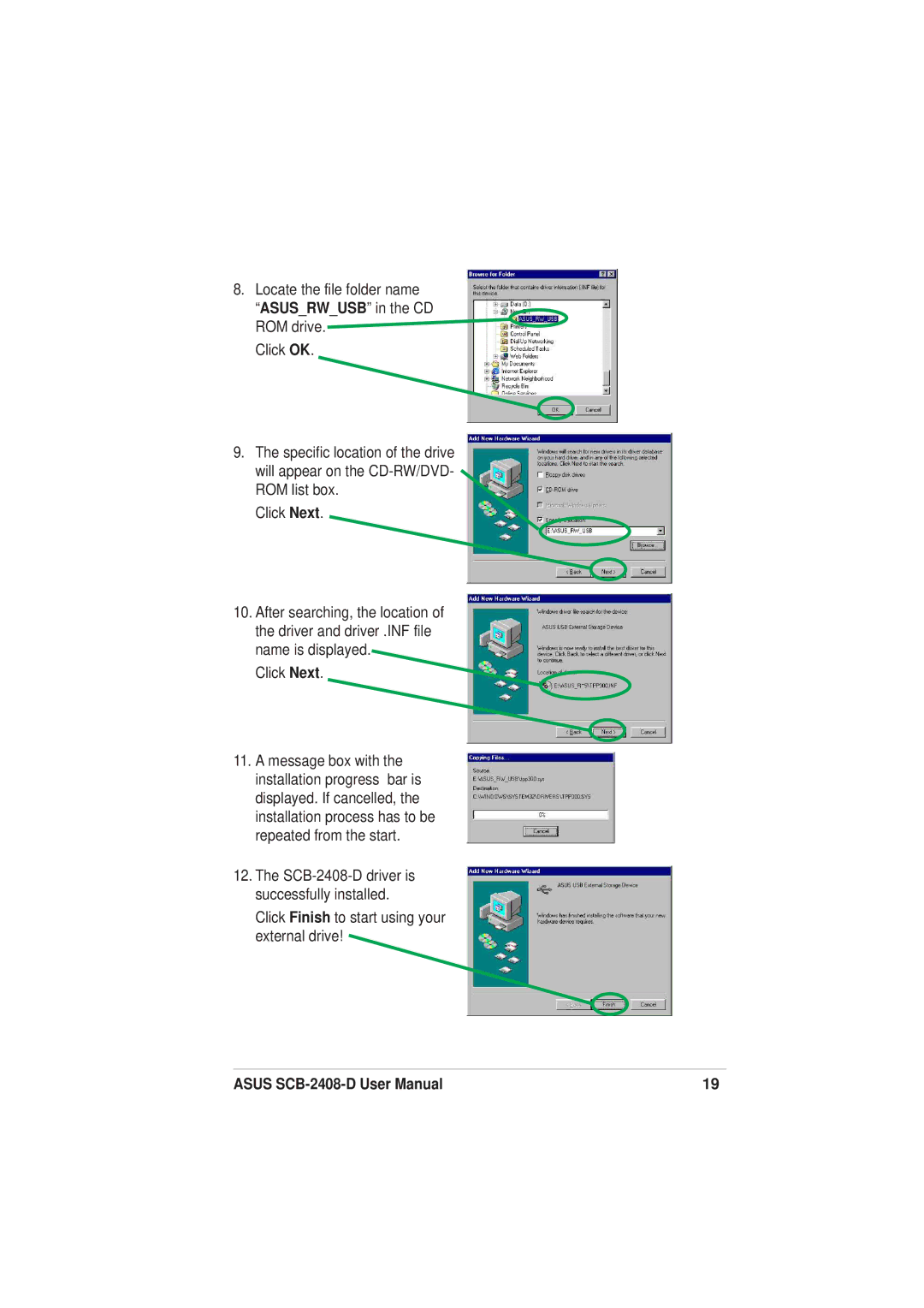 Asus SCB-2408-D user manual 