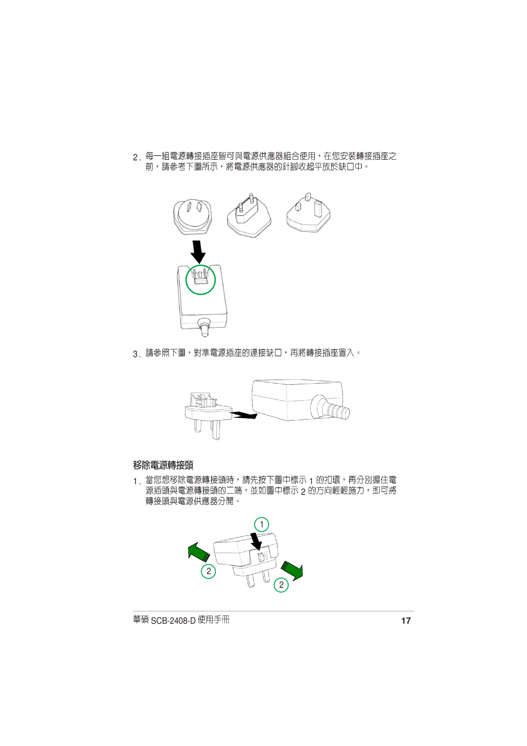 Asus SCB-2408-D user manual 