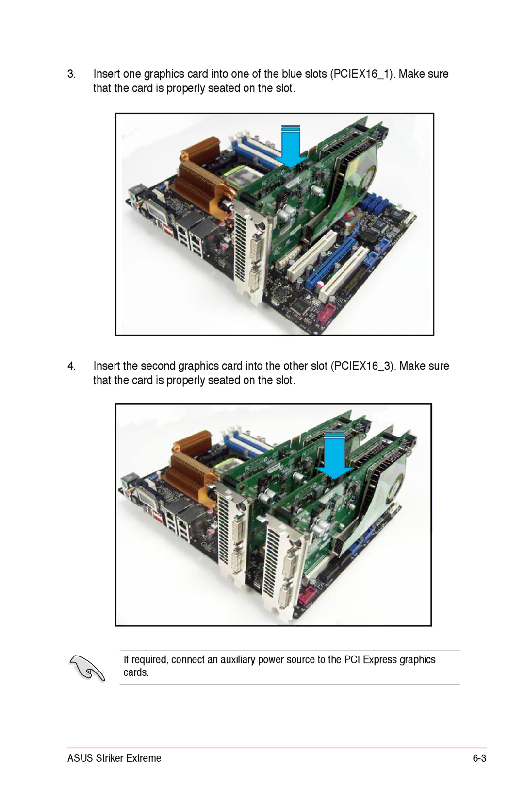 Asus Striker Extreme manual 