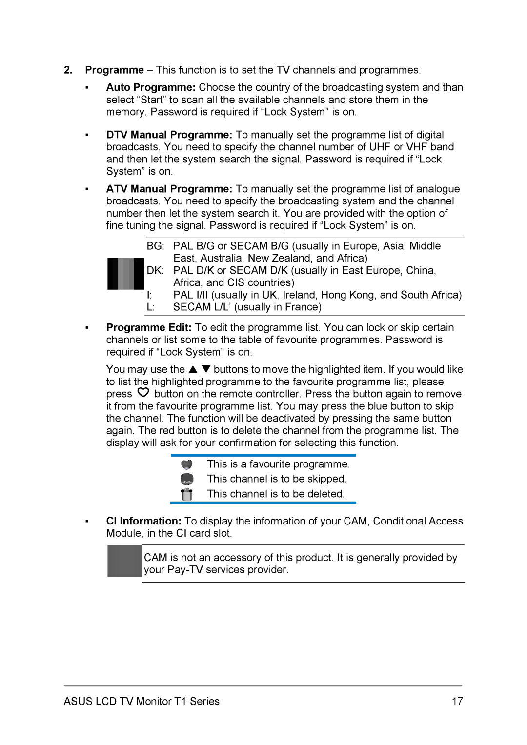 Asus T1 user manual 