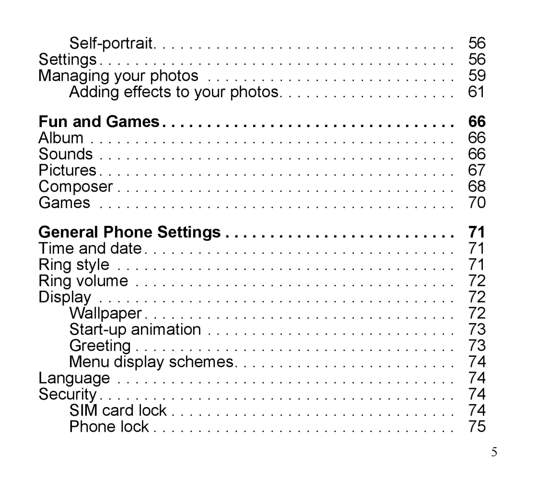 Asus V55 manual Fun and Games 