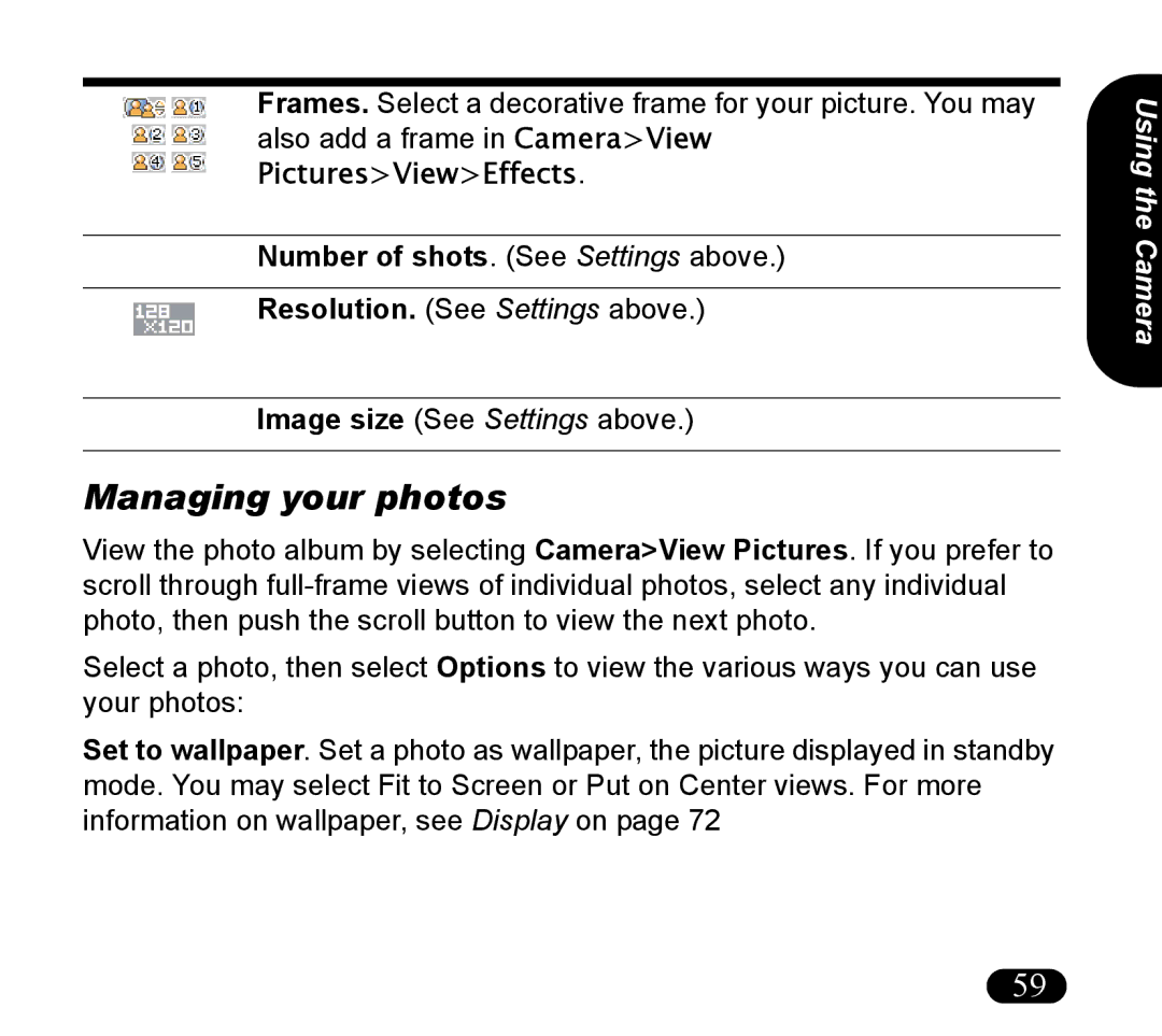 Asus V55 manual Managing your photos 