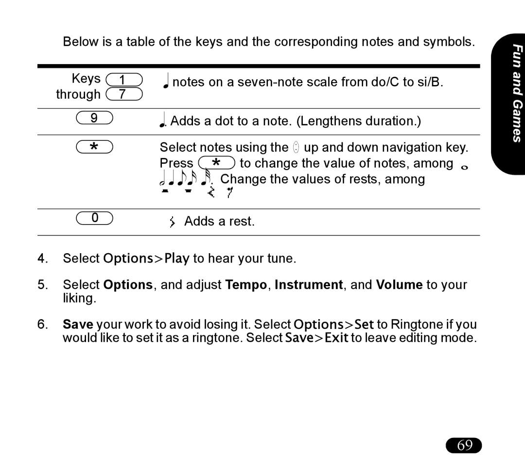 Asus V55 manual Fun and Games 