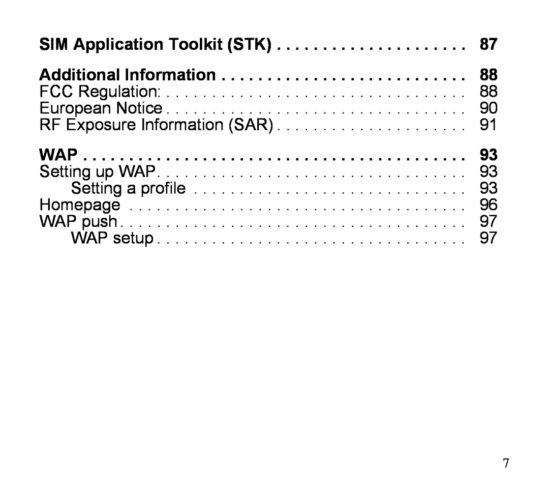 Asus V55 manual SIM Application Toolkit STK Additional Information 