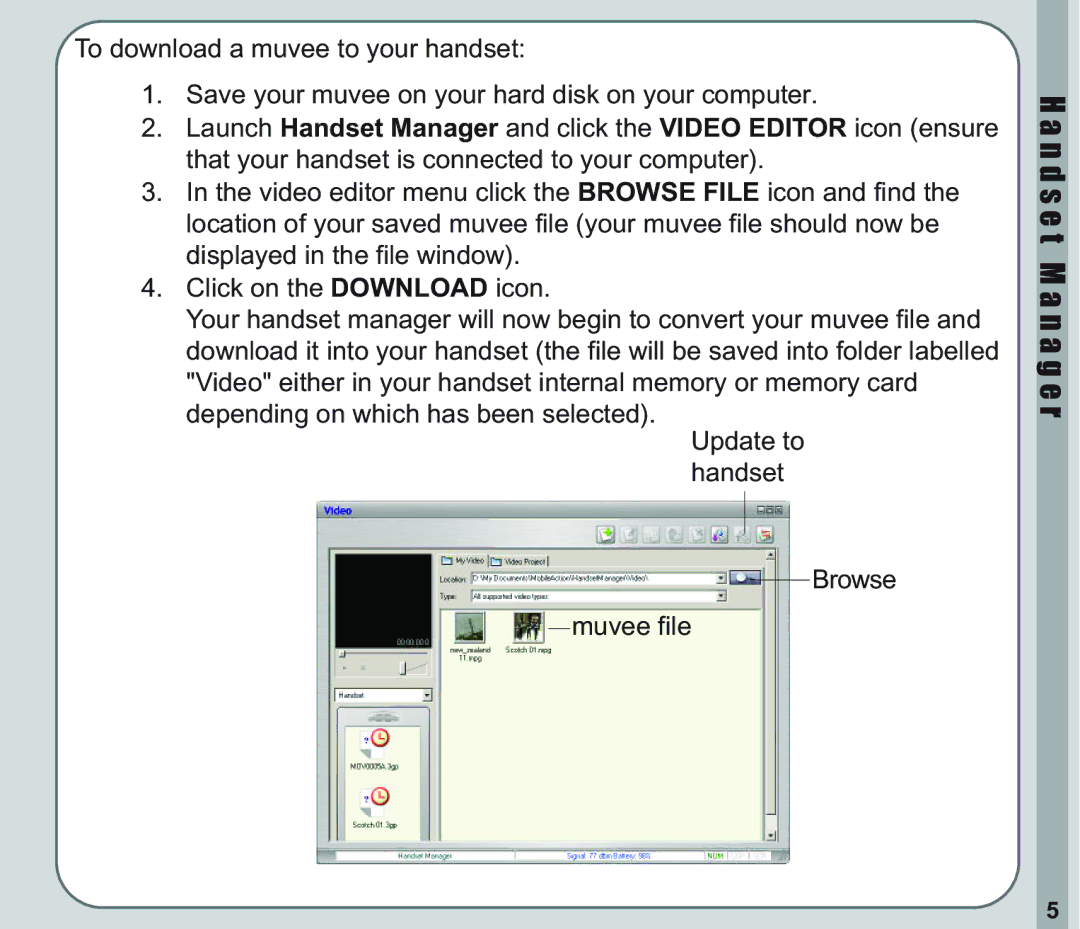 Asus V66 user manual N d s e t M a n a g e r 