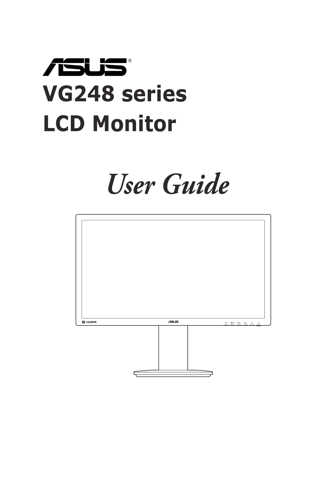 Asus VG248QE, VG248 Series manual User Guide 