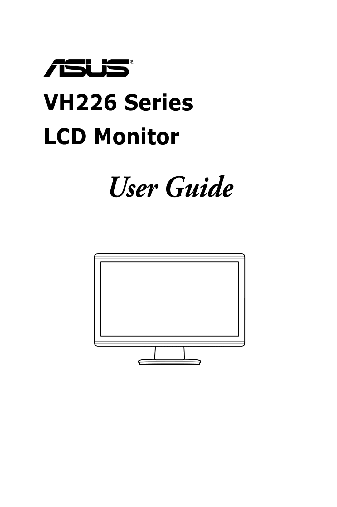 Asus VH226 manual User Guide 