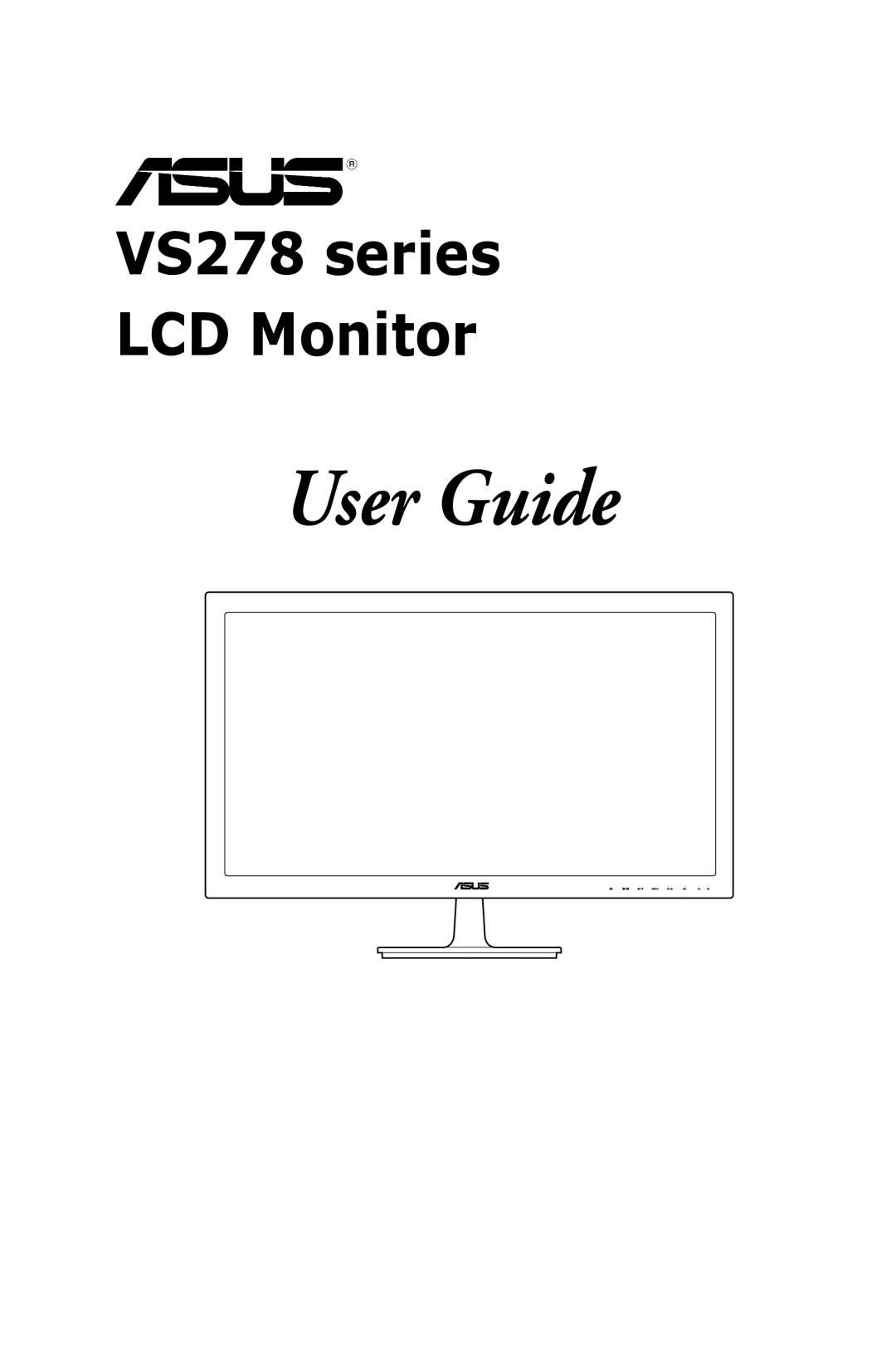 Asus VS278QP manual User Guide 