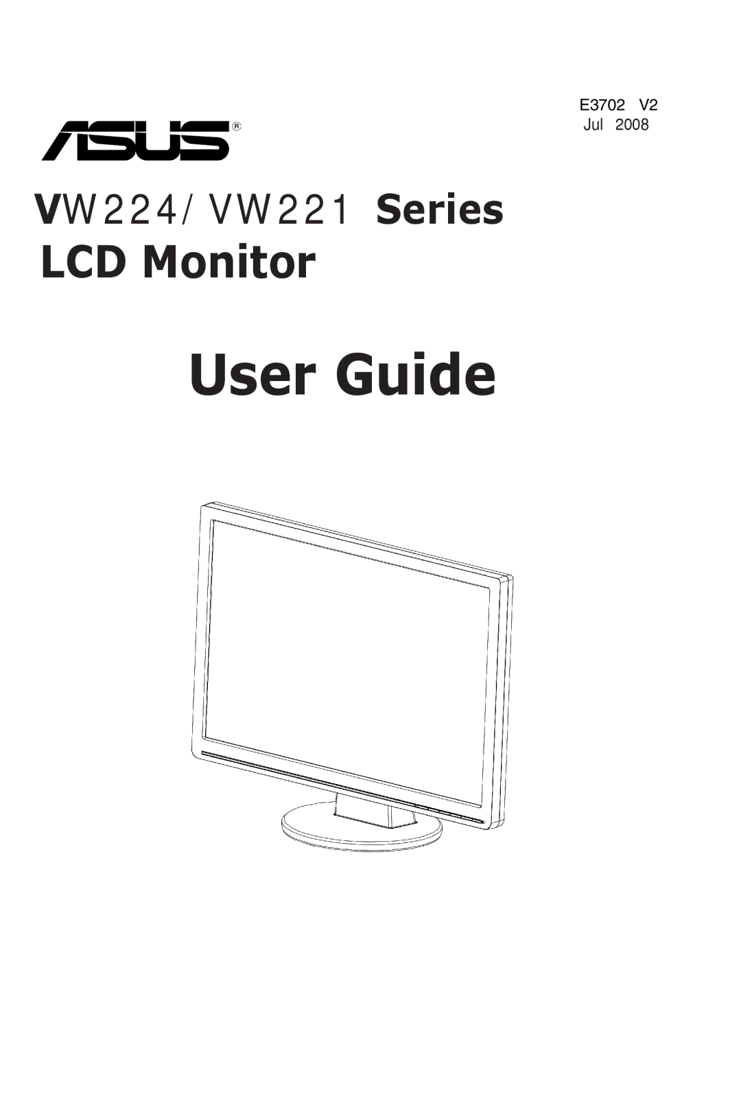 Asus VW221, VW224 manual User Guide 