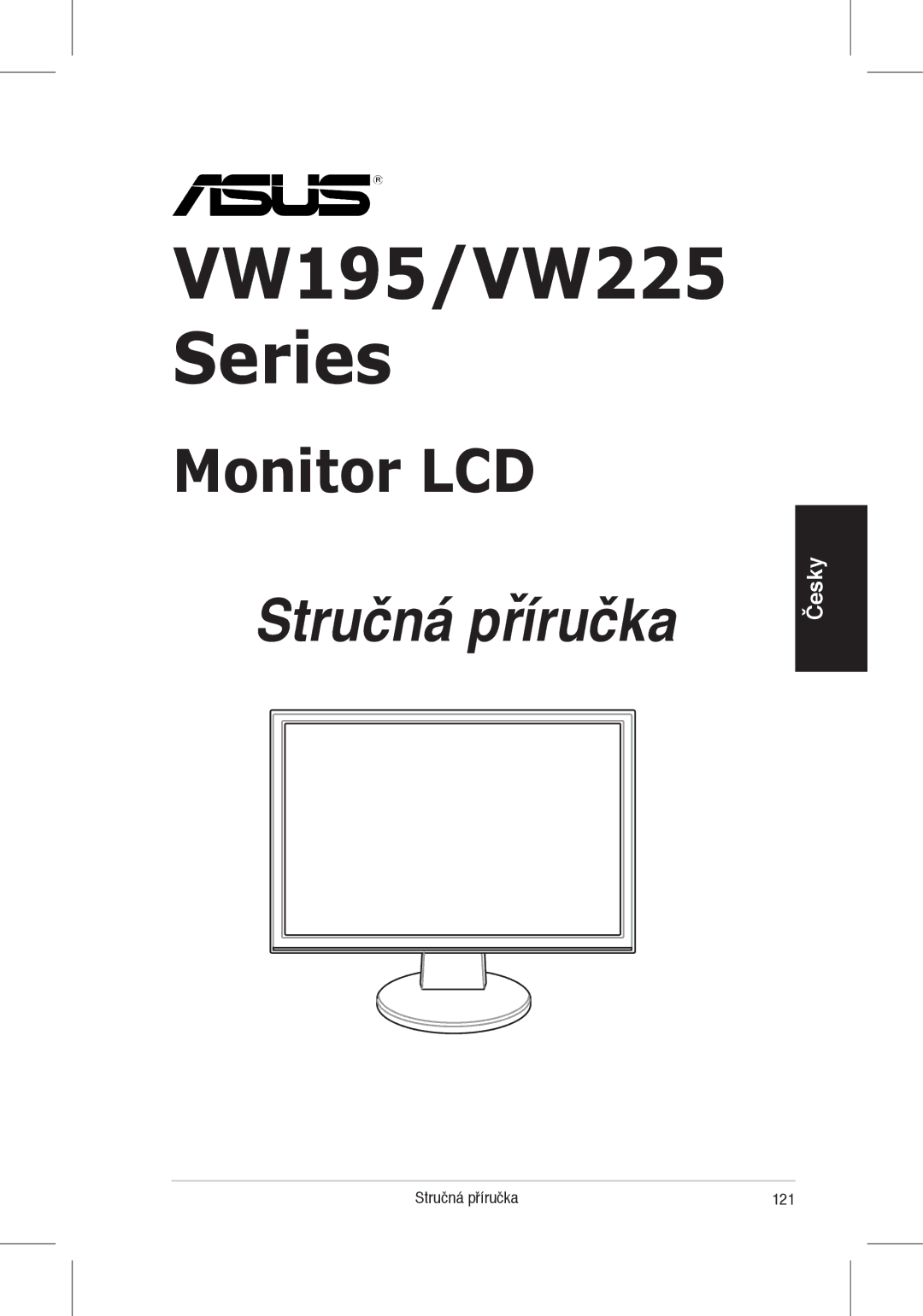 Asus VW225 quick start Stručná příručka 121 