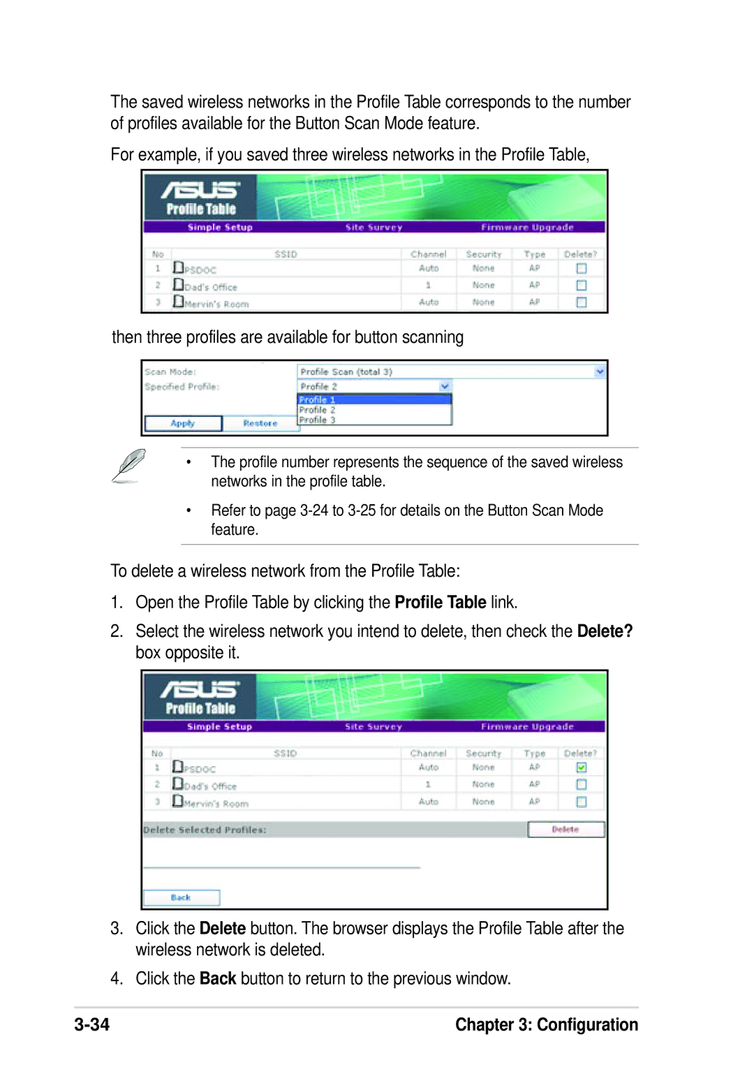 Asus WL-330G manual Configuration 