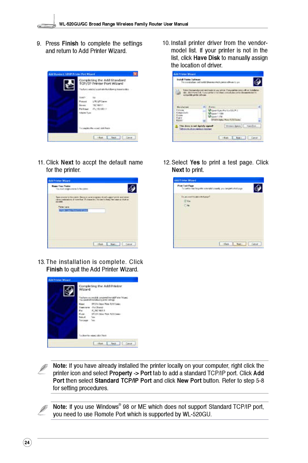 Asus WL-520GC, WL-520GU user manual Click Next to accpt the default name 