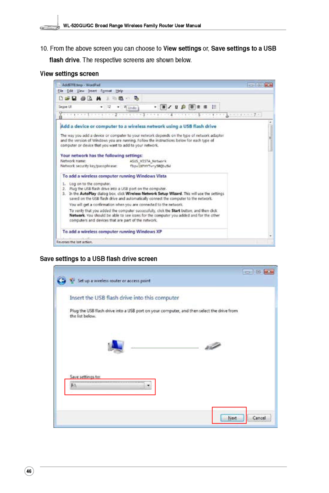 Asus WL-520GC, WL-520GU user manual 