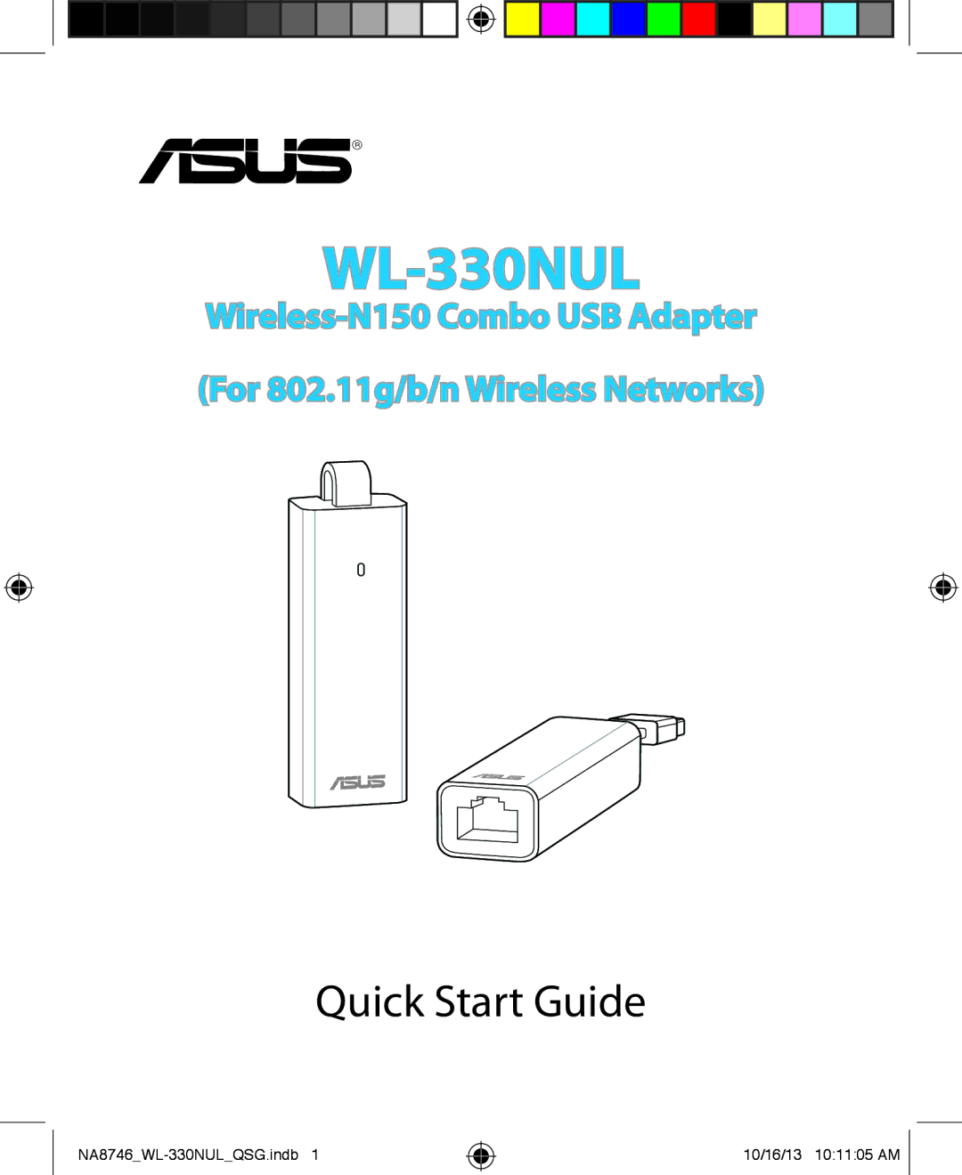 Asus WL330NUL quick start WL-330NUL 